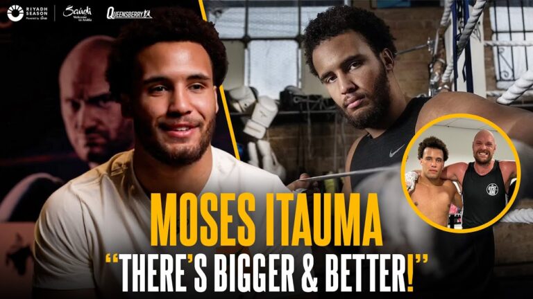 “There's bigger & better!” Moses Itauma wants to HEADLINE & reveals Fury bout his NAN would fly for