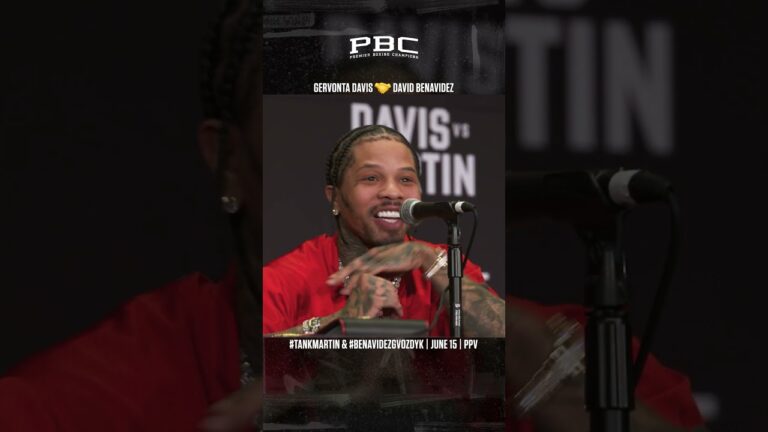 Gervonta Davis and David Benavidez Show Each Other Mutual Respect