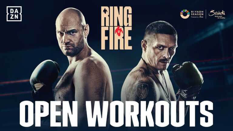 🔴 TYSON FURY VS. OLEKSANDR USYK OPEN WORKOUTS LIVESTREAM (RIYADH SEASON)