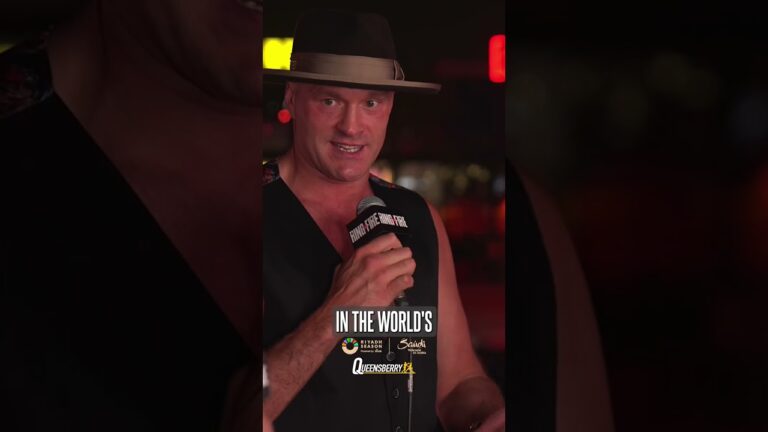 Tyson Fury is definitely â€˜turned onâ€™ by this Usyk fight 😅