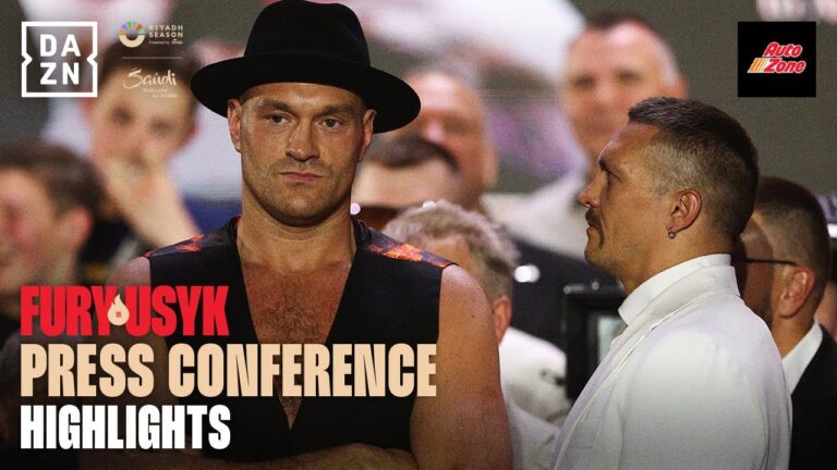 THAT Face Off | Tyson Fury vs. Oleksandr Usyk Press Conference Highlights