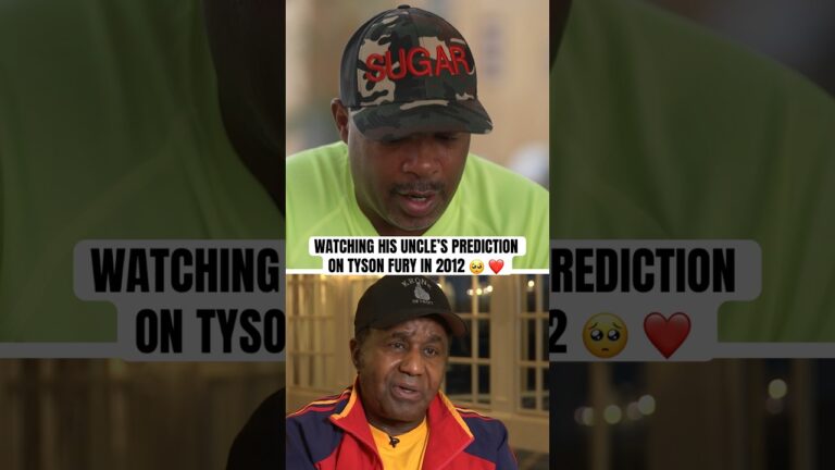 SugarHill watches  prediction by Manny Steward on Tyson Fury in 2012 🔮  #Boxing