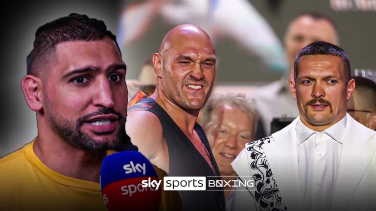 “Tyson has the tools to win” 🧐 | Amir Khan predicts Fury vs Usyk
