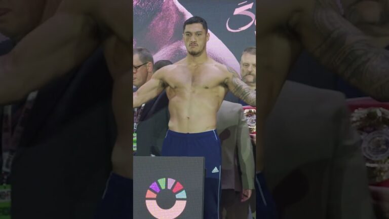 Ready For War ⚔️ Jai Opetaia & Mairis Brieidis Make Weight For Rematch