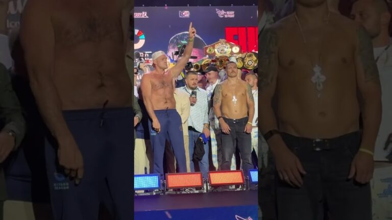 Clash for UNDISPUTED! #FuryUsyk