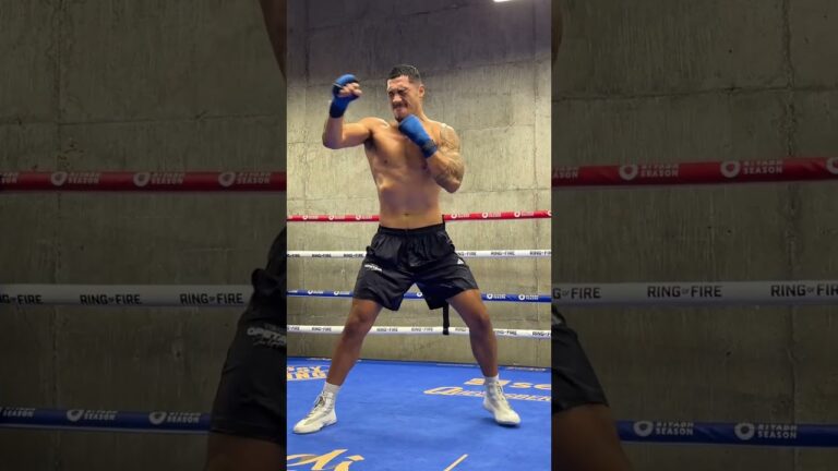 Jai Opetaia pushing through PAIN! 😳