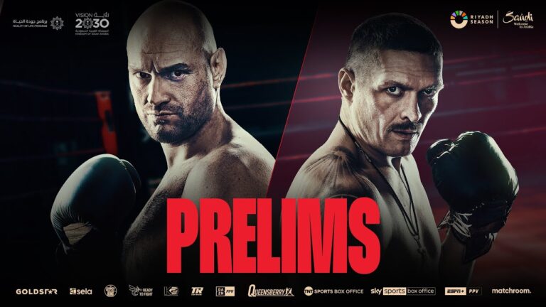 Tyson Fury Vs Oleksandr Usyk – Live Preliminary Undercard Fights