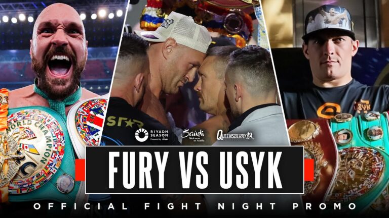 Tyson Fury vs Oleksandr Usyk | Fight Night promo for the Undisputed heavyweight championship 👑