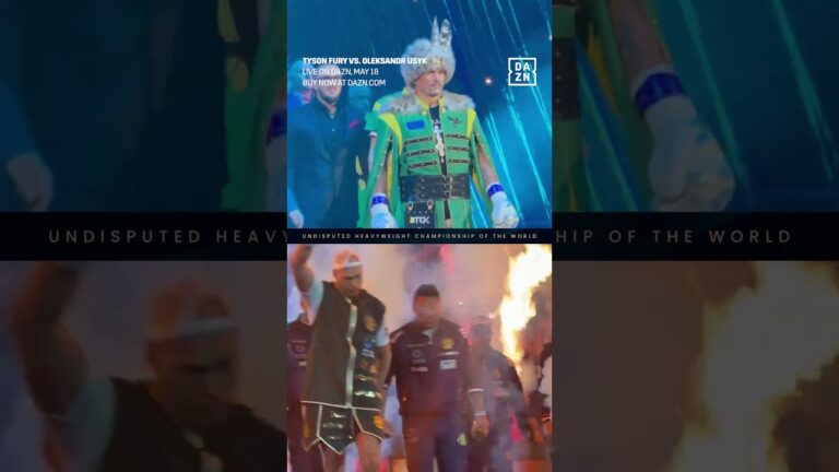 Stoic Usyk vs. Dancing Fury #shorts #furyusyk