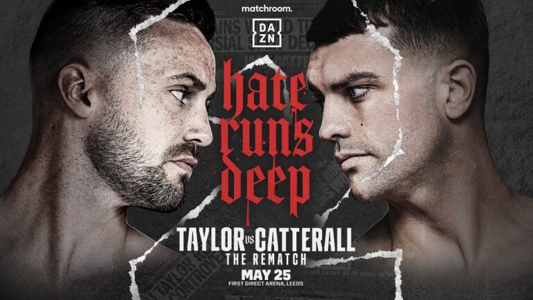 HATE RUNS DEEP | Watch Taylor vs. Catterall 2 live on DAZN