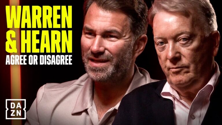 Eddie Hearn & Frank Warren Play Agree Or Disagree