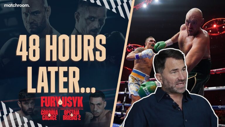 “AJ Had Oleksandr Usyk Beating Tyson Fury Convincingly!” – Eddie Hearn