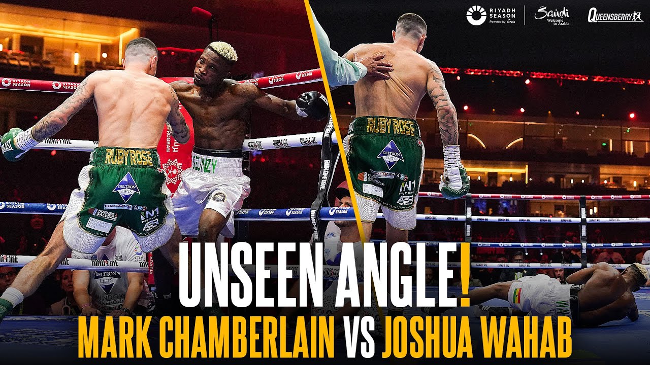 Mark Chamberlain vs Joshua Wahab | UNSEEN Ringside Angle Fight Highlights | Monster Round 1 KO 🤯