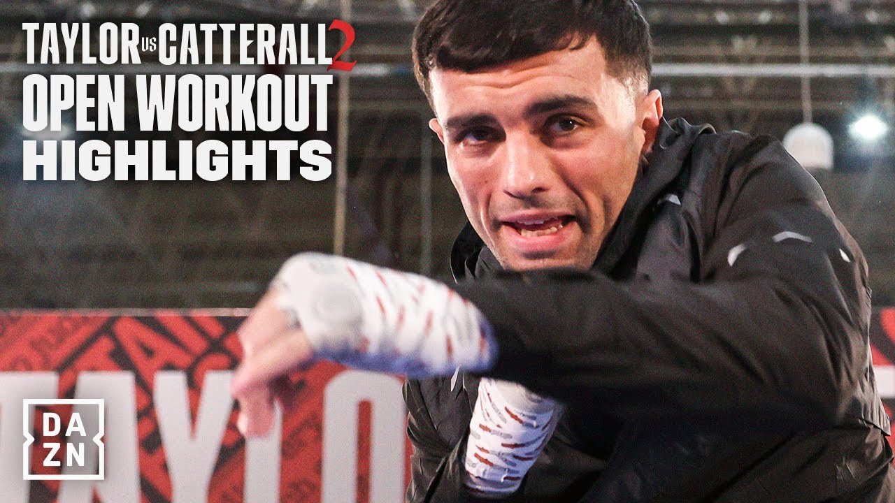 OPEN WORKOUT HIGHLIGHTS | Josh Taylor vs. Jack Catterall 2