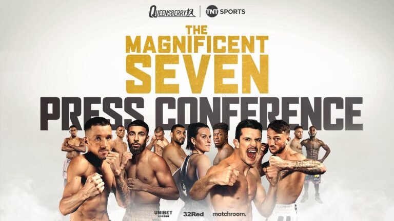 LIVE PRESS CONFERENCE! The Magnificent 7; Davies, Heaney, Essuman, Cameron, Dacres & More!