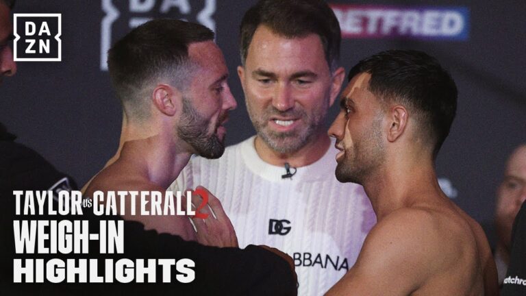 WEIGH IN HIGHLIGHTS | Josh Taylor vs. Jack Catterall 2