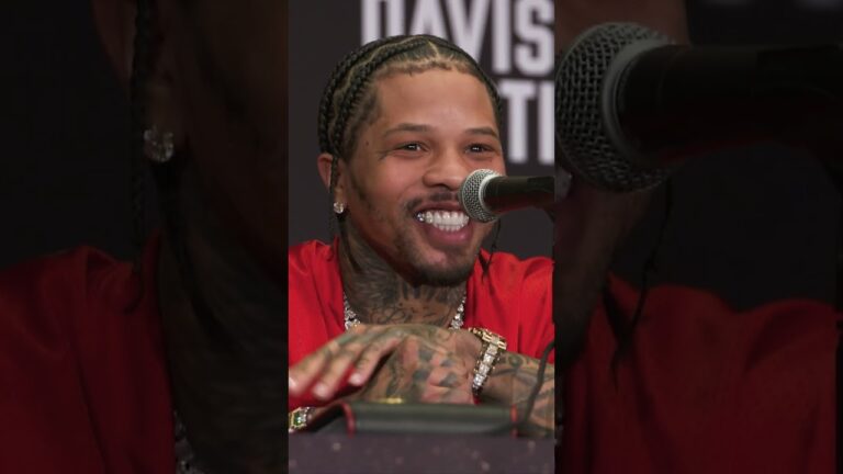 The Moment Gervonta Davis Realized David Benavidez Was THAT GUY