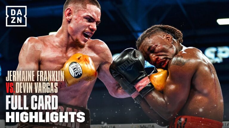 Jermaine Franklin vs Devin Vargas – Full Card Highlights