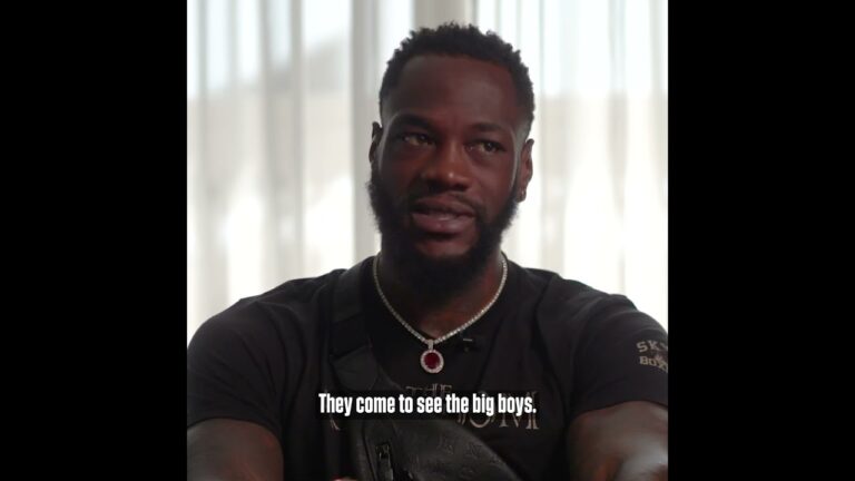 Deontay Wilder Predicts KO Vs Zhang & Leads Team Matchroom Into Battle