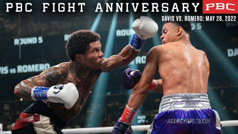 Gervonta Davis Scores a Highlight Reel KO Over Rolando Romero | PBC Fight Anniversary