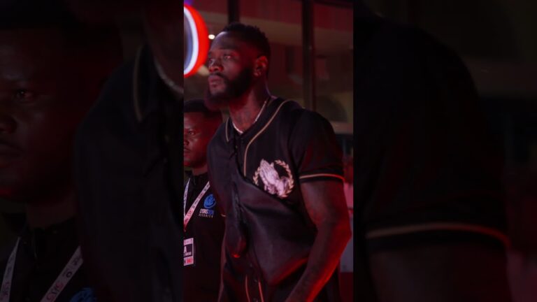“I'm The Most Dangerous Man In The World!” – Deontay Wilder