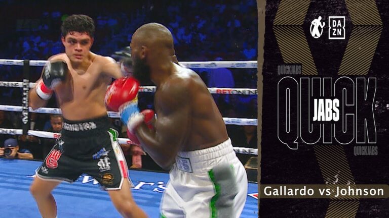 Quick Jabs | Yair Gallardo vs Kevin Johnson! 'Manotas' Gallardo Goes The Distance For First Time!