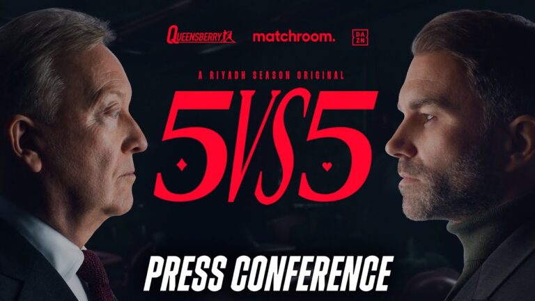 QUEENSBERRY VS. MATCHROOM 5v5 FEAT. DEONTAY WILDER VS. ZHILEI ZHANG PRESS CONFERENCE LIVESTREAM