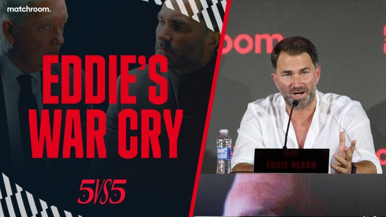 “You Lot Are Getting Spanked!”- Eddie Hearn Tells Frank Warren & Delivers Epic Rally Call