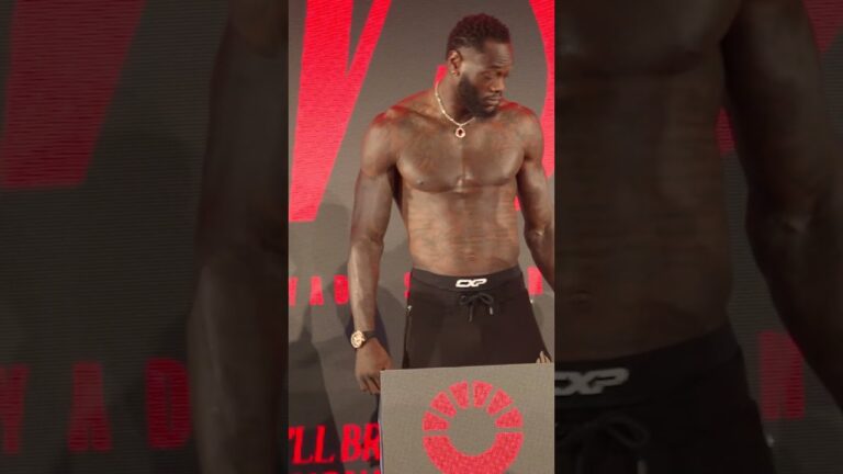 68 LBS DIFFERENCE 🤯 Zhang & Wilder Hit The Scales 💣