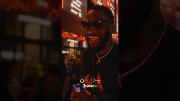Deontay Wilder canâ€™t resist a can of Pepsi 🥤😅