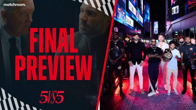 5 Vs 5 Countdown Show: Queensberry Vs Matchroom, Hearn Vs Warren