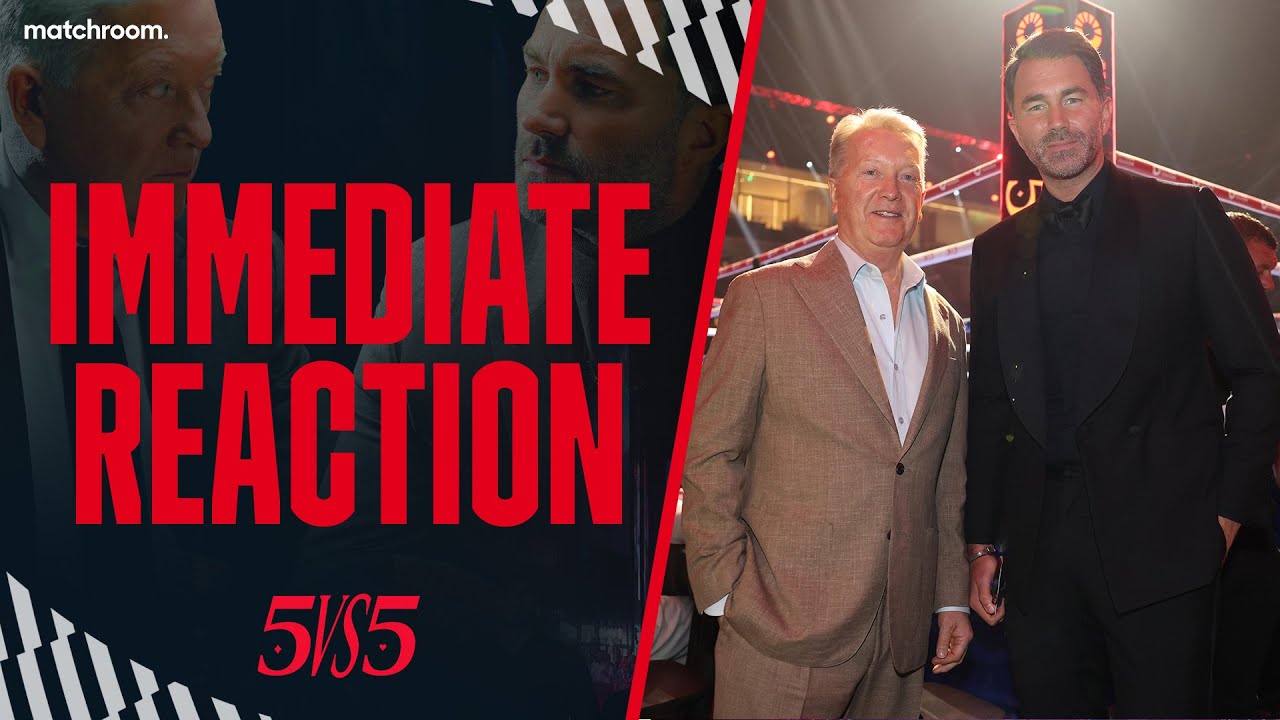 Queensberry 10, Matchroom 0: Frank Warren & Eddie Hearn 5 Vs 5 Presser