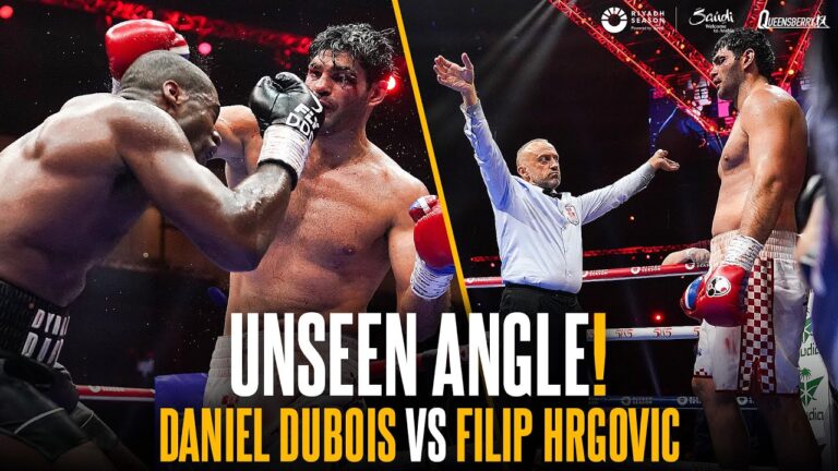 Filip Hrgovic vs Daniel Dubois | Ringside Angle Fight Highlights | UNSEEN Footage 💥
