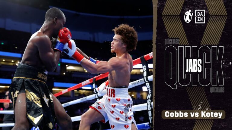 Quick Jabs | Blair Cobbs vs Samuel Kotey! Cobbs Boxes And Brawls Going The Distance Against Kotey!