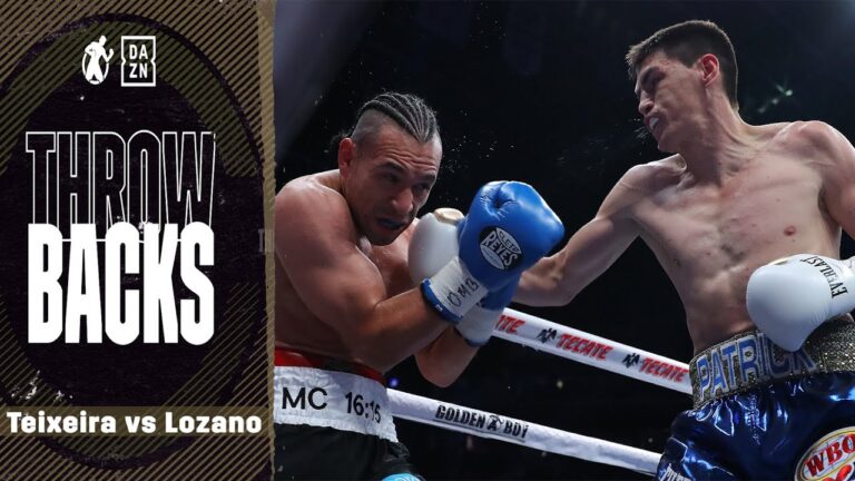 Throwback | Patrick Teixeira vs Mario Lozano! Winner Takes Home WBO Super Welterweight Latino Title!