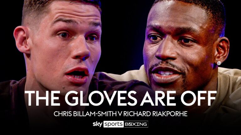 THE GLOVES ARE OFF! | Chris Billam-Smith v Richard Riakporhe