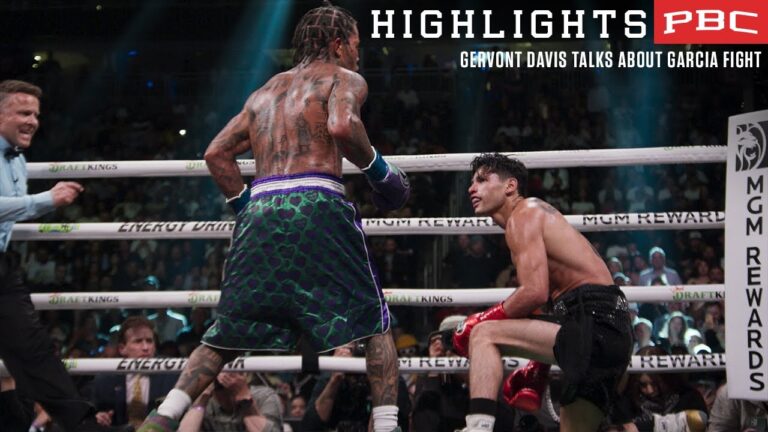 Gervonta Davis talks about his fight against Ryan Garcia