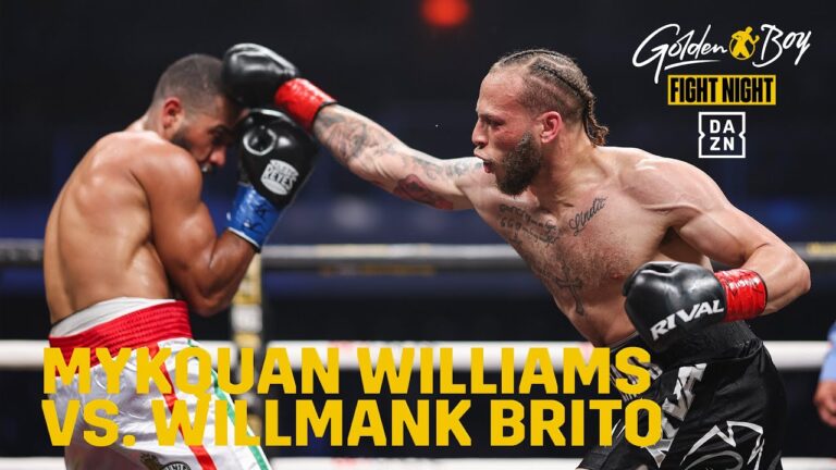 Hall Of Fame 2024! Mykquan Williams vs Willmank Brito! Williams Puts Division On Notice, Hes Coming!