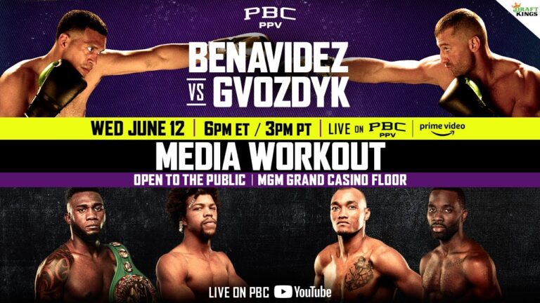 MEDIA WORKOUT | #TankMartin & #BenavidezGvozdyk FIGHT WEEK