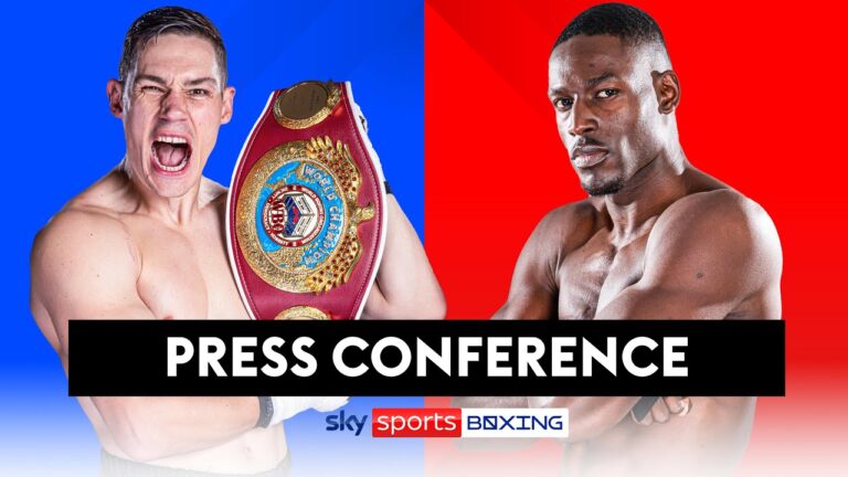 BILLAM-SMITH V RIAKPORHE | Live Press Conference