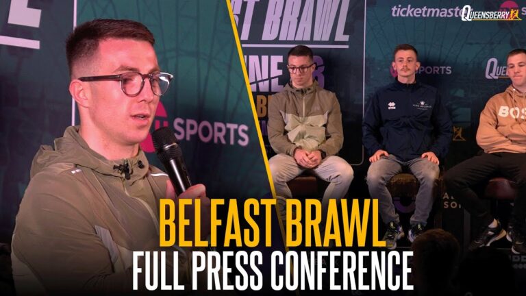Pierce Oâ€™Leary vs Darragh Foley Belfast launch press conference & undercard