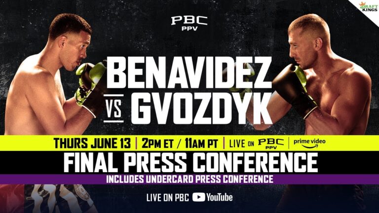 Benavidez vs. Gvozdyk & Undercard FINAL PRESSER | #TankMartin & #BenavidezGvozdyk FIGHT WEEK
