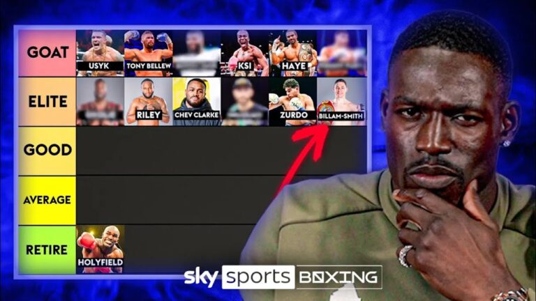 Richard Riakporhe's Cruiserweight Tier Ranking | 'KSI is the GOAT! Donâ€™t @ ME!'🐐🤫
