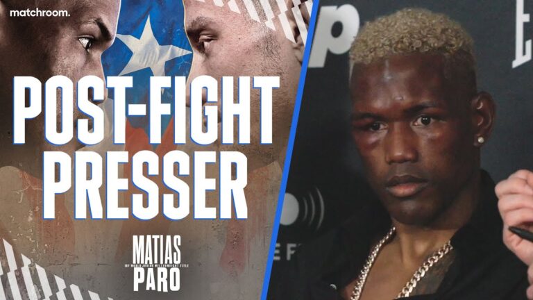 'I Feel Humiliated'- Subriel Matias' Post-Fight Presser (After Liam Paro Defeat)