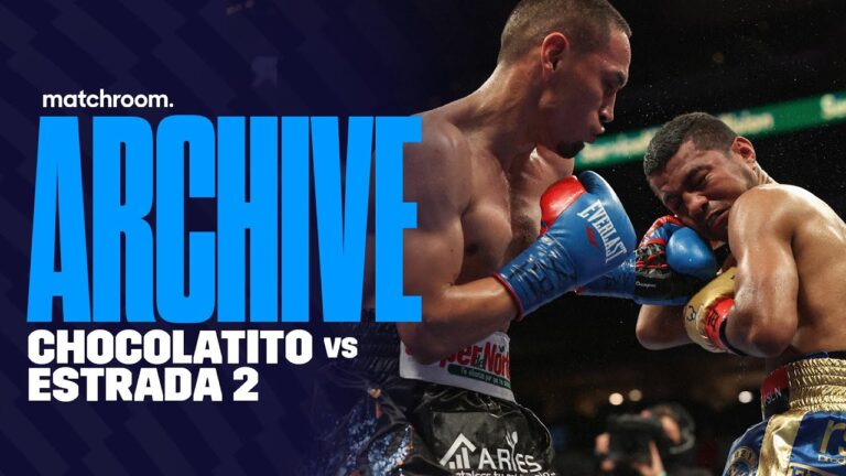 When Juan Francisco Estrada Got Revenge Over Roman Gonzalez: Estrada Vs Chocolatito 2 – Full Fight