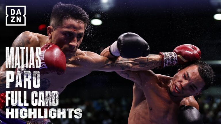 Full Card Highlights | Subriel Matias vs. Liam Paro