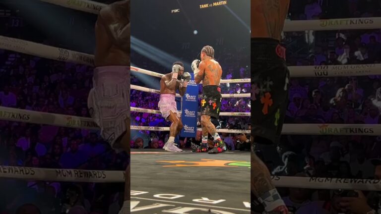 Tank lands strong and Frank comes back with some heat of his own. #TankMartin