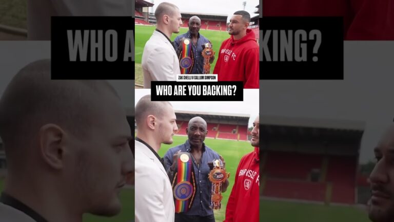 Zak Chelli v Callum Simpson! 🔥 | Who are you backing?