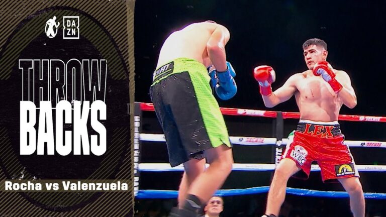 Throwback | Alexis Rocha vs Roberto Valenzuela! Non-Stop Haymakers From Both Fighters, Pure Action!