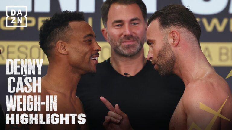 Tyler Denny vs. Felix Cash | Weigh-in Highlights